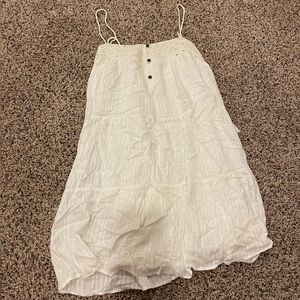 White American eagle dress